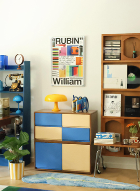 包豪斯风客厅装饰画现代简约服装店壁画创意家居拍照复古文艺挂画