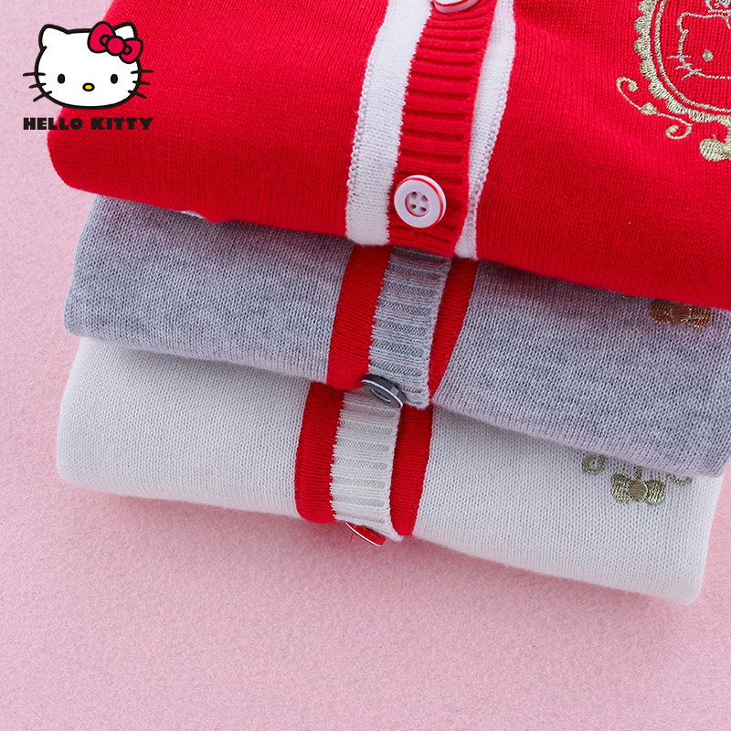 Pull fille HELLO KITTY à manche longue - Ref 2104023 Image 3