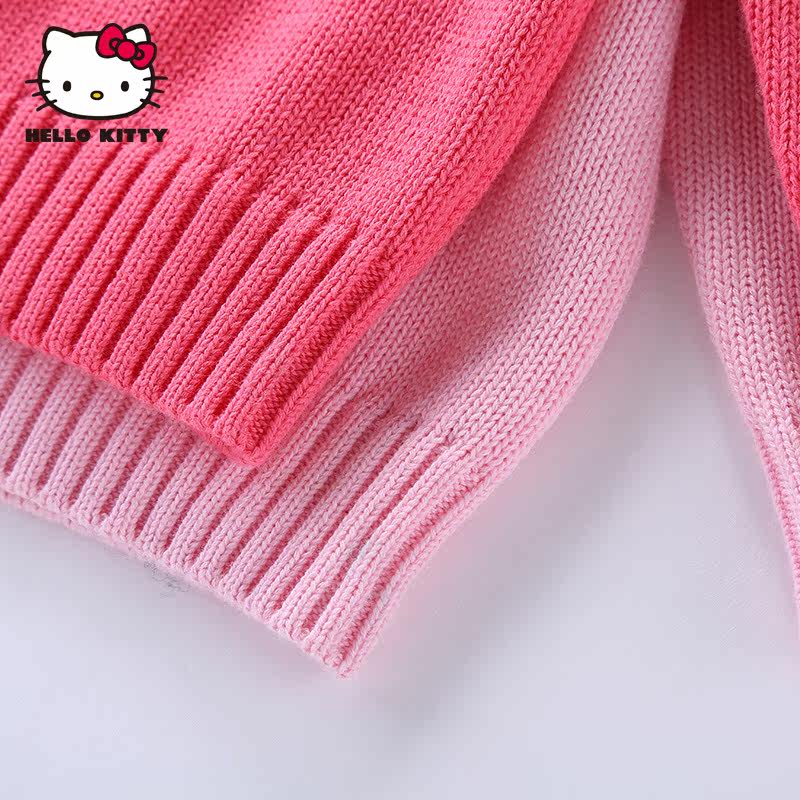 Pull fille HELLO KITTY à manche longue - Ref 2103880 Image 5