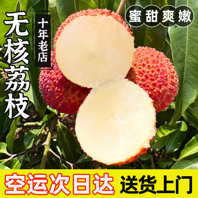 【顺丰】海南无核荔枝3斤