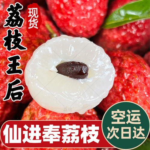 【顺丰】广东仙进奉荔枝5斤新鲜