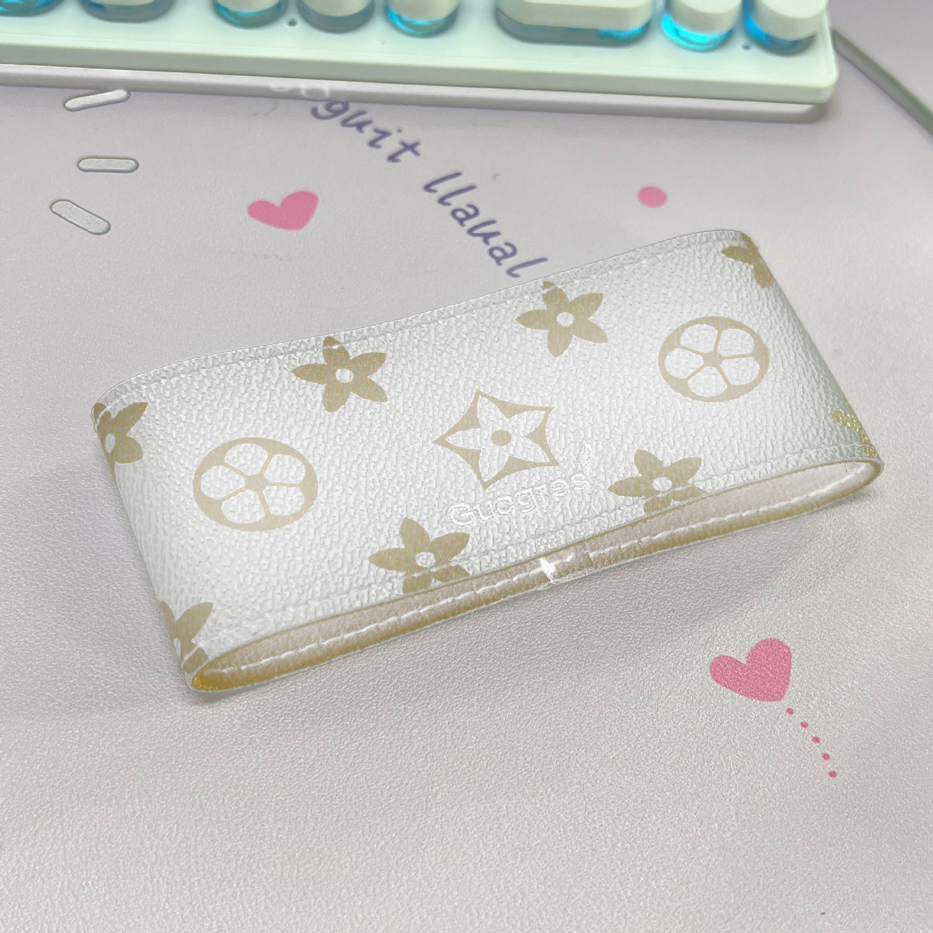 个性通用可印隔热防水硅胶套平底竹节杯配件杯套杯盖吸管