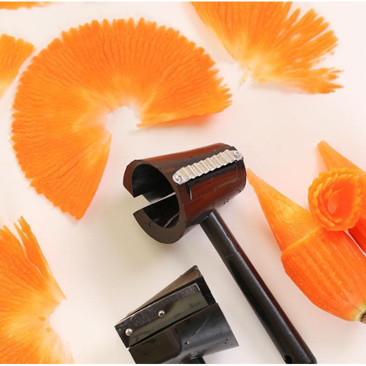 果蔬卷花器多功能刨花器家用黄瓜萝卜螺旋卷片器刻花工具土豆神器