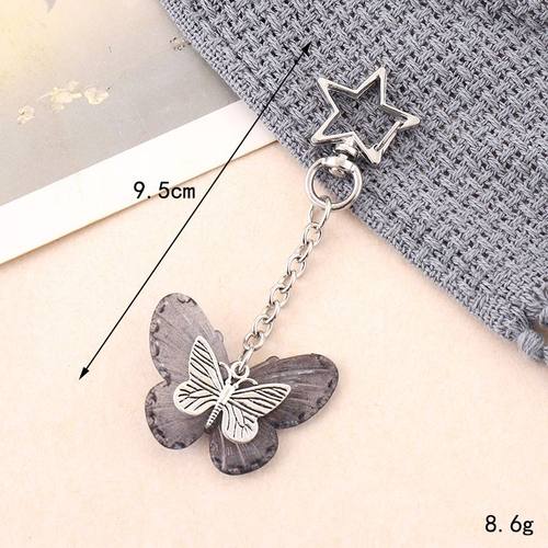 包包挂饰配件创意百搭亚克力蝴蝶结挂件配饰