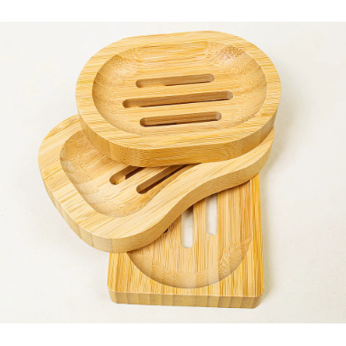 卫生间香皂整理架家用沥水木质竹子极简风肥皂盒