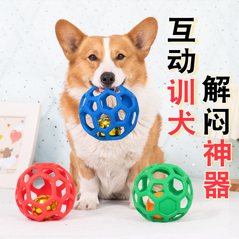 狗狗玩具球玩具发声耐咬消耗体力磨牙幼犬自嗨解闷专用柯基小型犬