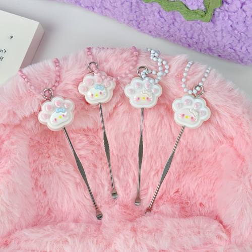 可爱少女挂件卡通挖耳勺钥匙扣掏耳勺书包包包闺蜜礼物情侣挂饰