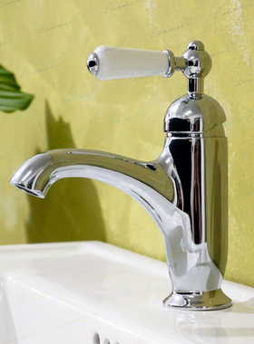 出口英国 过WS NP水嘴 纽英伦陶瓷把手 英式法式复古风面盆水龙头