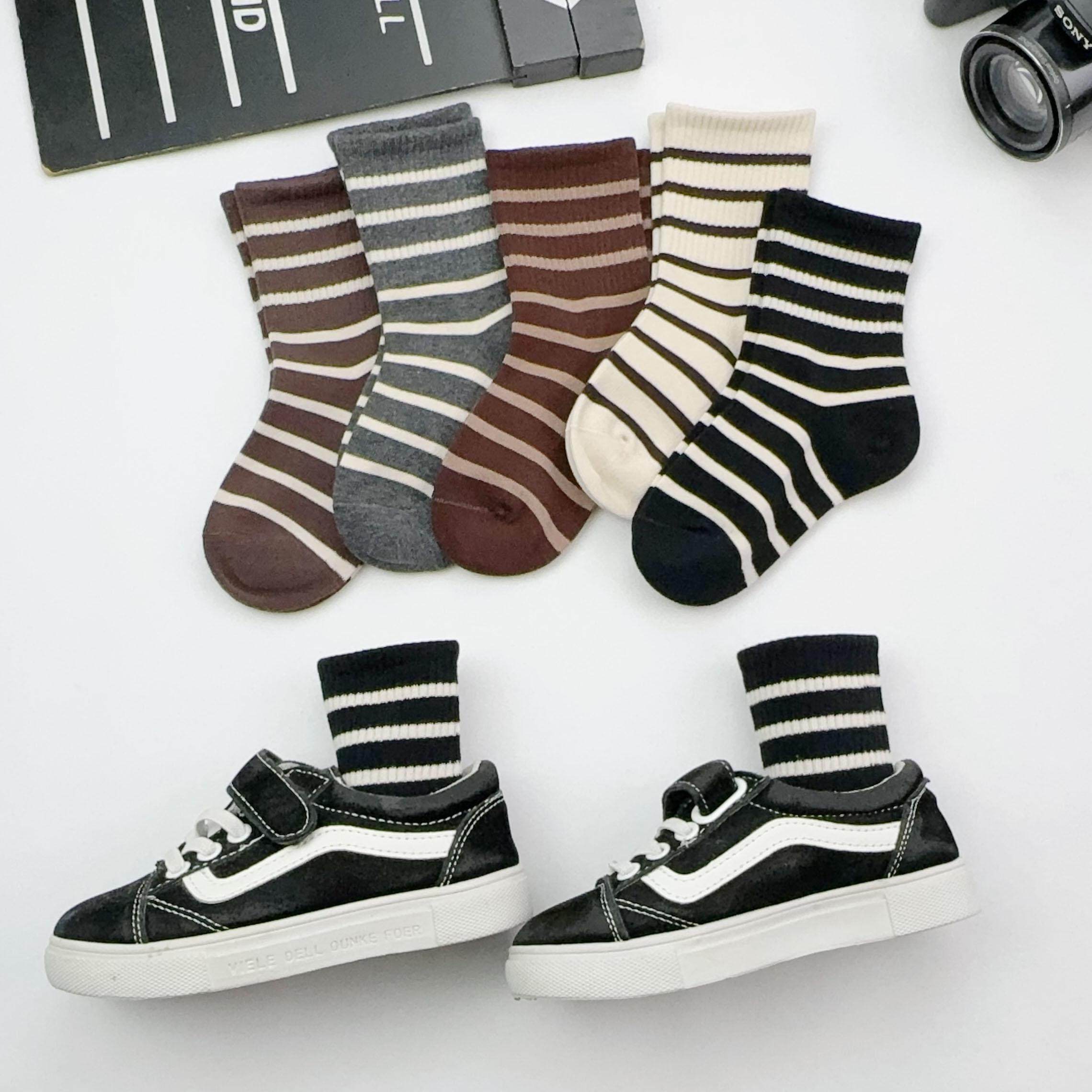 儿童袜子纯棉秋冬中筒袜男童女童韩版ins潮袜男女孩冬季条纹棉袜,童装/婴儿装/亲子装,儿童袜子(0-16岁),淘宝优惠券,粉丝福利购,淘宝优惠卷