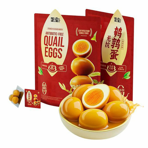 MM山姆代购开袋即食蛋类卤味烤制品必买零食品蛋皇无抗鹌鹑蛋1kg