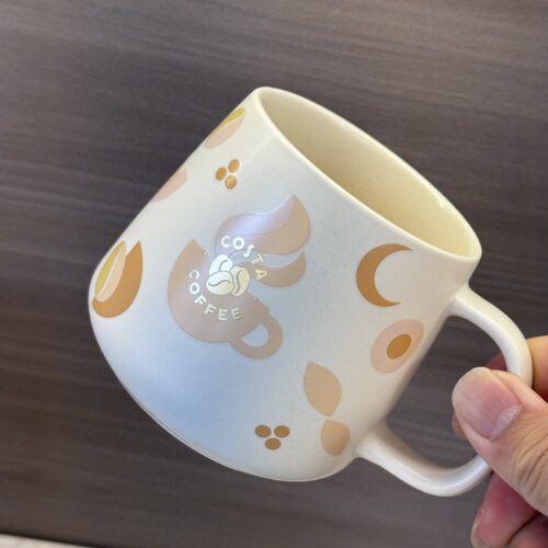 COSTA啡凡映月马克杯400ml 家用陶瓷咖啡杯带礼盒办公室高颜值杯