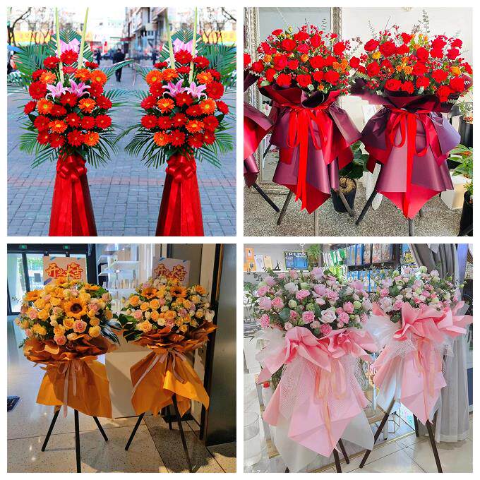 新店开张开业花篮广东中山市三角镇横栏镇南头镇同城速递鲜花庆典