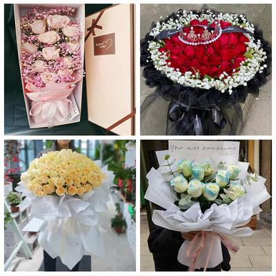 生日妇女节红玫瑰鲜花表白花束天津西青区西营门李七庄赤龙南同城