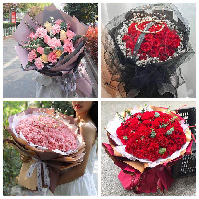 玫瑰百合向日葵康乃馨鲜花宁夏中卫市沙坡头区中宁海原县同城速递