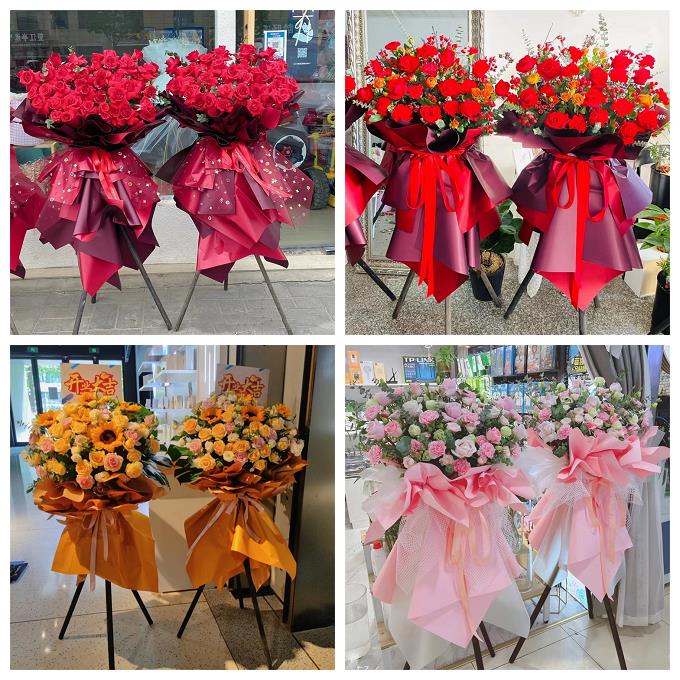 新店开张开业花篮河北唐山迁西县玉田县曹妃甸区同城速递鲜花庆典