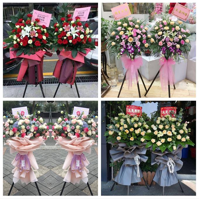 同城鲜花店送朋友新店公司开业花篮天津市武清区黄庄徐官屯运河西