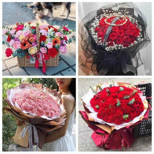 玫瑰百合向日葵康乃馨鲜花江西上饶市弋阳县余干县鄱阳县同城速递