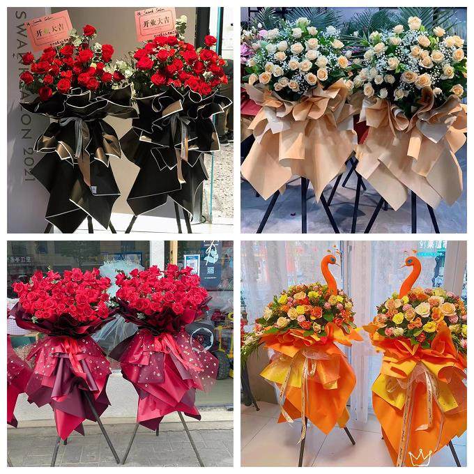 新店开张开业花篮安徽阜阳市临泉太和阜南颍上县同城速递鲜花庆典