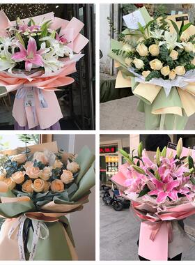 520情人节红玫瑰鲜花生日花束安徽六安市金安区裕安区叶集区同城