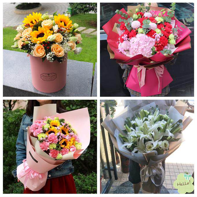 玫瑰百合向日葵康乃馨鲜花四川雅安市雨城区名山区荥经县同城速递