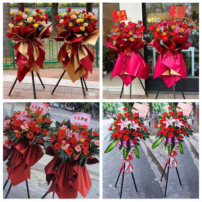 新店开张开业花篮鲜花同城速递上门湖南岳阳市岳阳县华容县湘阴县
