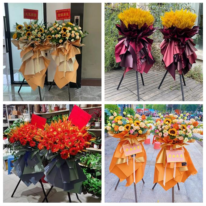 同城鲜花店送朋友新店公司开业花篮云南昆明市富民宜良石林嵩明县
