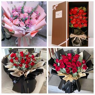 生日妇女节红玫瑰鲜花表白花束陕西渭南市潼关县大荔县合阳县同城