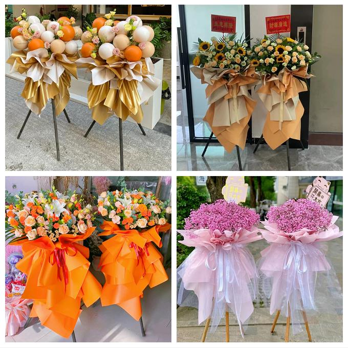 新店开张开业花篮辽宁本溪市平山区溪湖区明山区同城速递鲜花庆典