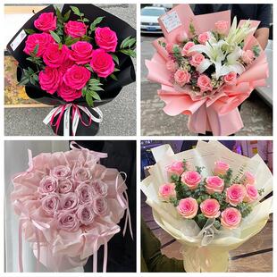 99朵玫瑰花束妇女节向日葵生日鲜花北京市丰台区和义花乡南苑地区