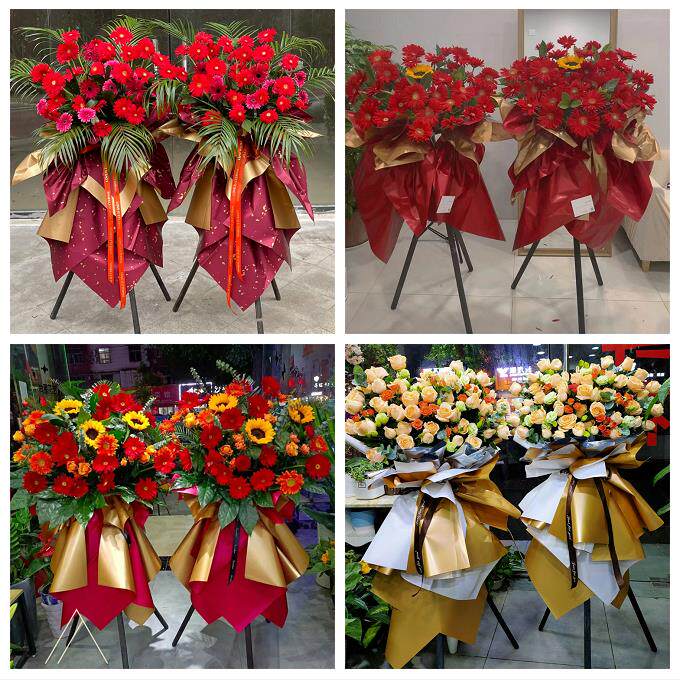 新店开张开业花篮鲜花湖北武汉市洪山江夏黄陂新洲区同城速递上门