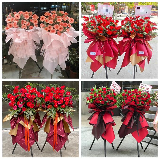 新店开张开业花篮鲜花同城速递上门北京市房山区窦店石楼镇长阳镇