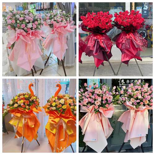 新店开张开业花篮鲜花云南昆明市禄劝县寻甸县安宁市同城速递上门