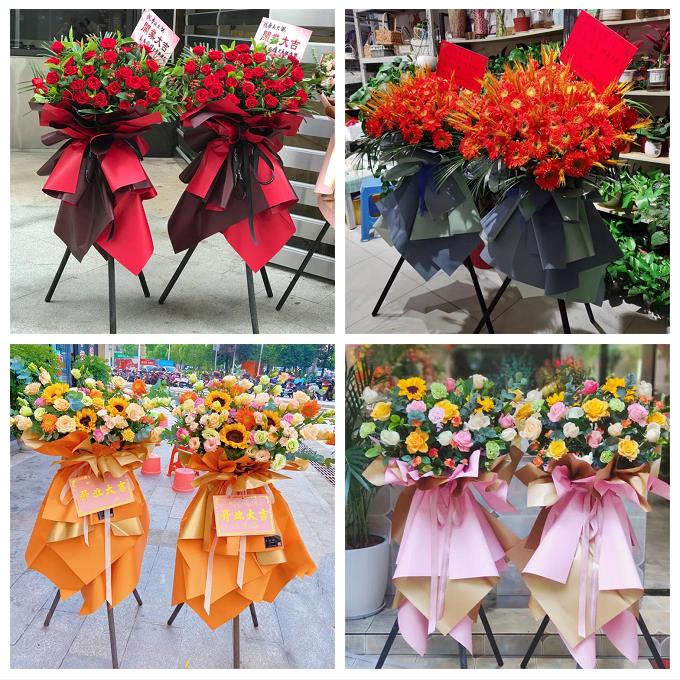 新店开张开业花篮鲜花湖南常德市安乡县武陵区鼎城区同城速递上门