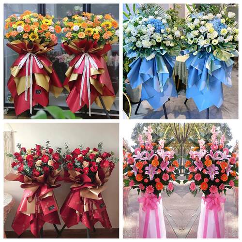 新店开张开业花篮河北张家口市桥东桥西区宣化区同城速递鲜花庆典
