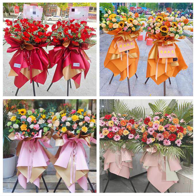 新店开张开业花篮鲜花浙江舟山定海普陀区岱山嵊泗县同城速递上门