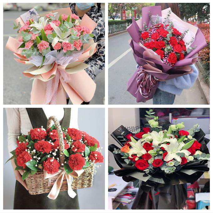 玫瑰百合向日葵康乃馨鲜花江苏苏州市姑苏区吴江区常熟市同城速递