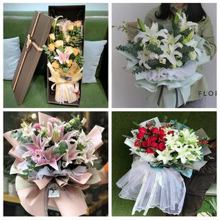 520情人节红玫瑰鲜花生日花束山西大同市城区矿区南郊区棚户同城