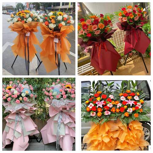 新店开张开业花篮山东省聊城市冠县高唐县临清市同城速递鲜花庆典