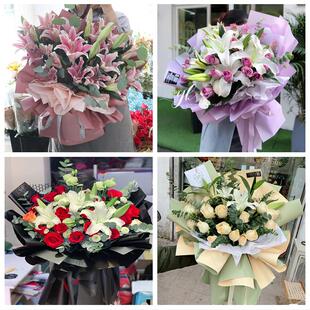 520情人节红玫瑰鲜花生日花束湖北鄂州市梁子湖区华容鄂城区同城