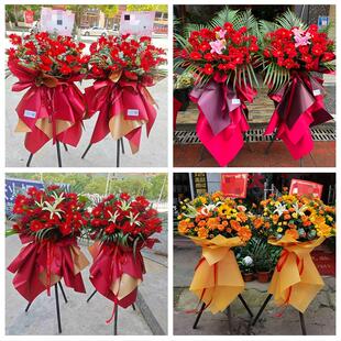 新店开张开业花篮鲜花甘肃酒泉市肃州区玉门市敦煌市同城速递上门