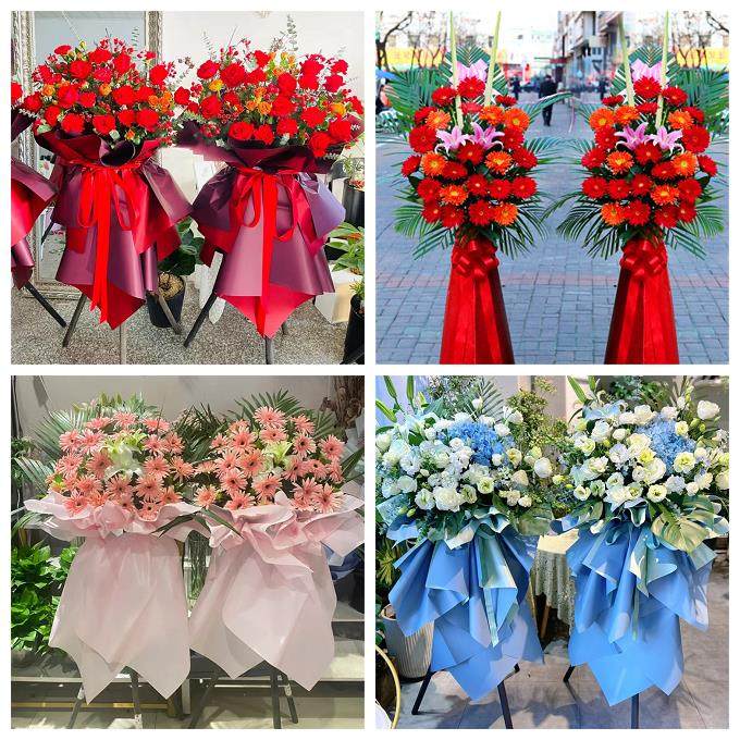 新店开张开业花篮四川省自贡市沿滩区荣县富顺县同城速递鲜花庆典