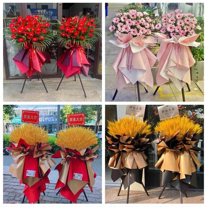 新店开张开业花篮鲜花同城速递上门湖南岳阳市岳阳县华容县湘阴县