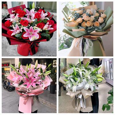 520情人节红玫瑰鲜花生日花束天津宝坻区方家庄林亭口八门城同城