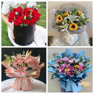 520情人节红玫瑰鲜花生日花束湖南怀化市靖州县通道县洪江市同城