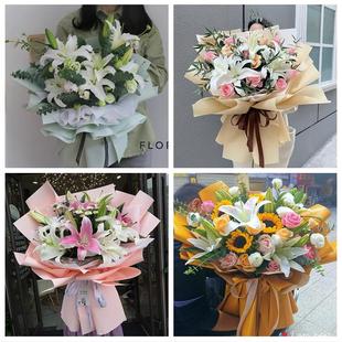 520情人节红玫瑰鲜花生日花束黑龙江大庆市萨尔图区让胡路区同城