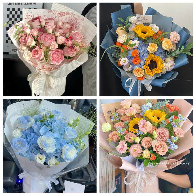 99朵玫瑰花束妇女节向日葵生日鲜花江苏南通市如东启东如皋海门市