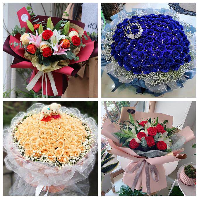 520情人节红玫瑰鲜花生日花束山东淄博周村区桓台高青沂源县同城