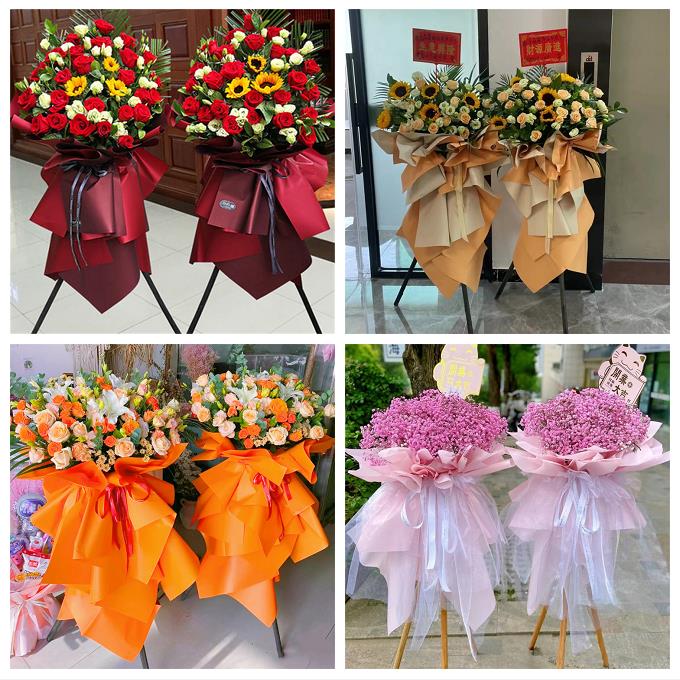同城鲜花店送朋友新店公司开业花篮上海市浦东新区周浦新场大团镇