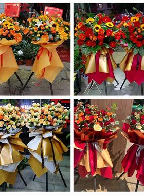 新店开张开业花篮北京市东城区天坛永定门外街道同城速递鲜花庆典