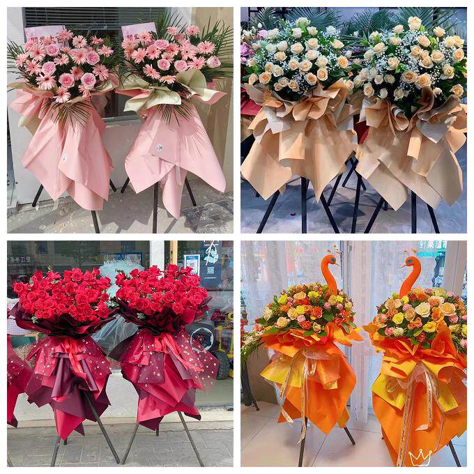 新店开张开业花篮浙江宁波市镇海区鄞州区奉化区同城速递鲜花庆典